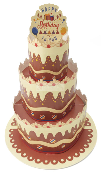HPE037-happy birthday chocolate cake (生日巧克力蛋糕)