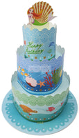 HPE038-mermaid cake (美人鱼蛋糕)